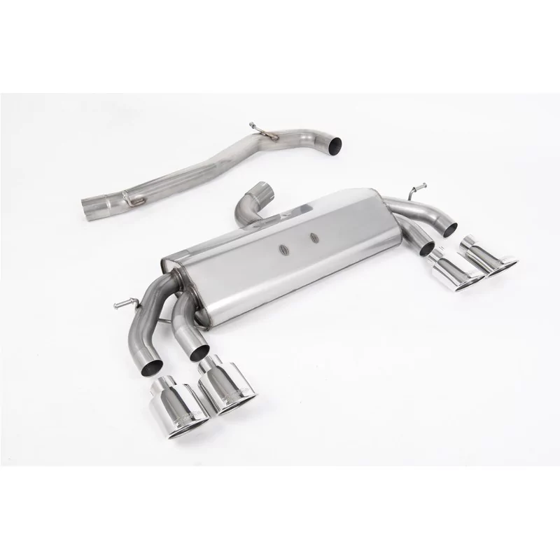 Milltek SSXVW426 cat-back exhaust for Volkswagen Golf Mk7.5 R 2.0 TSI 310PS, polished oval tips Milltek SSXVW426 cat-back exhaust for Volkswagen Golf Mk7.5 R 2.0 TSI 310PS, polished oval tips