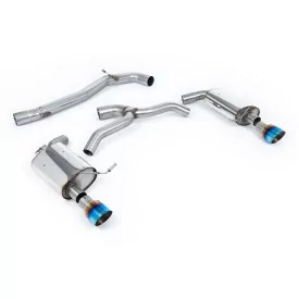 Milltek SSXVW441 cat-back exhaust for Volkswagen Golf Mk7 2.0TFSI Alltrack / Estate / Station Wagon / Combi 4-Motion