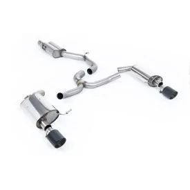 Scarico cat-back Milltek SSXVW447 per Volkswagen Golf Mk7 2.0TFSI Alltrack / Estate / Station Wagon / Combi 4-Motion