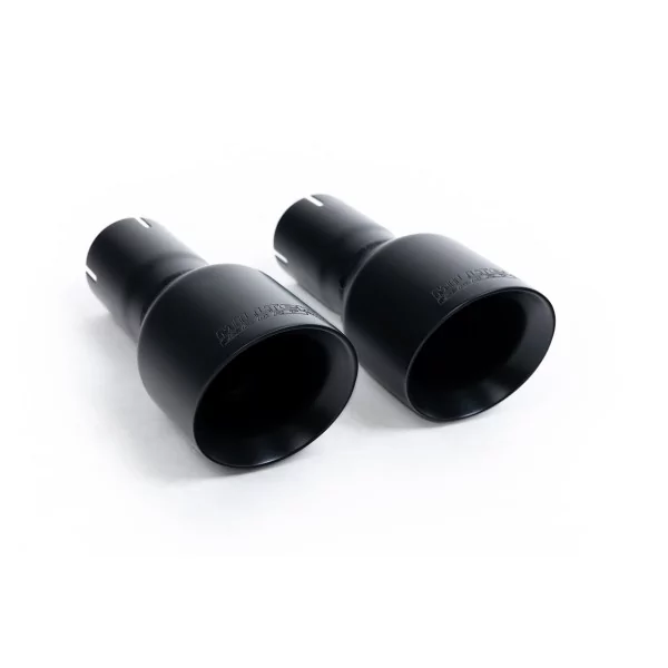 Milltek SSXVW456 cat-back exhaust for Volkswagen Golf MK7.5 GTi, black GT-100 tips - detail