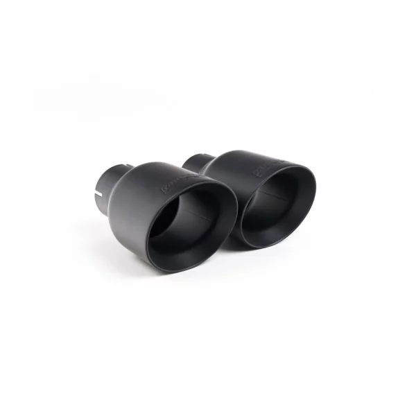 Escape cat-back Milltek SSXVW461 para Volkswagen Golf MK7.5 GTi, colas GT-100 negras - detalle