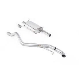 Milltek SSXVW473 cat-back exhaust for Volkswagen Transporter / Caravelle T6 SWB 150PS & 204PS 2.0-litre TSI 2WD