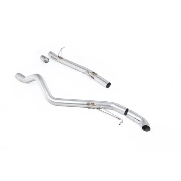 Milltek SSXVW474 cat-back exhaust for Volkswagen Transporter / Caravelle T6 SWB 150PS & 204PS 2.0-litre TSI 2WD