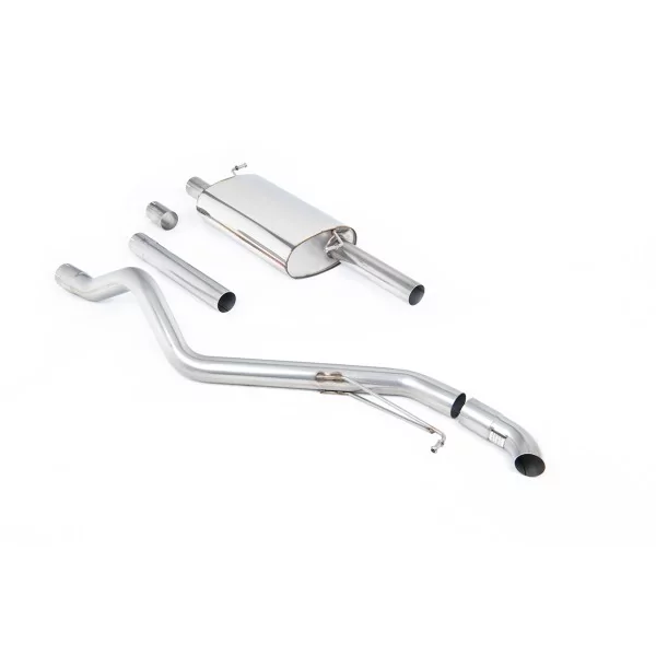 Milltek SSXVW479 cat-back exhaust for Volkswagen Transporter / Caravelle T6 LWB 150PS & 204PS 2.0-litre TSI 2WD