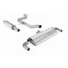 Échappement cat-back Milltek SSXVW498 pour Volkswagen Golf MK7.5 GTi, embouts GT-100 titane - détail