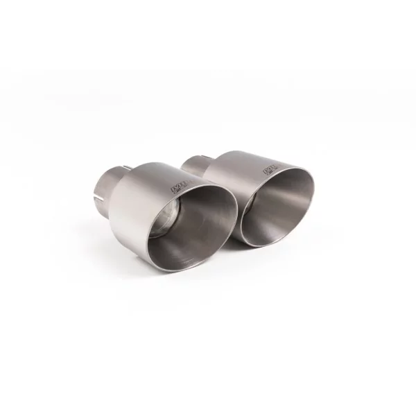Échappement cat-back Milltek SSXVW498 pour Volkswagen Golf MK7.5 GTi, embouts GT-100 titane - détail