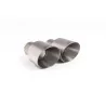 Échappement cat-back Milltek SSXVW498 pour Volkswagen Golf MK7.5 GTi, embouts GT-100 titane - détail
