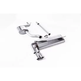 Milltek SSXVW516 cat-back exhaust for Volkswagen Golf Mk7.5 1.5TSI Evo GT & R-Line, polished GT-80 tips