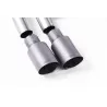 Milltek SSXVW520 cat-back exhaust for Volkswagen Golf Mk7.5 1.5TSI Evo GT & R-Line, titanium GT-80 tips - detail