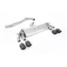 Échappement cat-back Milltek SSXVW582 pour Volkswagen Golf, embouts Jet-100 carbone