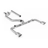 Milltek SSXVW678 for Volkswagen Golf, polished GT-115 tips - detail