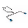 Milltek SSXVW681 for Volkswagen Golf, titanium GT-115 tips - detail