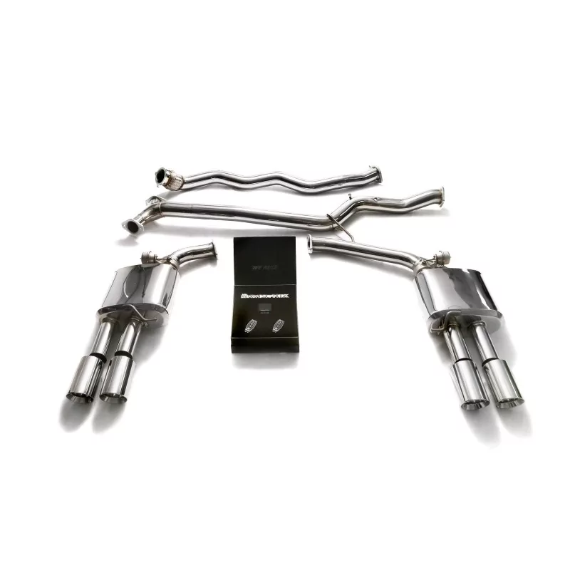 Armytrix Audi A4 (B8) 1.8/2.0 TFSI Sedan/Avant (2008-2015) Cat-Back Valvetronic