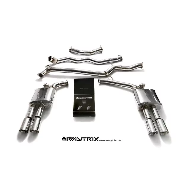 Armytrix Audi A4 (B8) 1.8/2.0 TFSI Sedan/Avant (2008-2015) Cat-Back Valvetronic