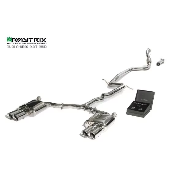 Armytrix Audi A4 (B9) 2.0 TFSI 2WD Sedan/Avant Non-OPF (2016-) Cat-Back Valvetronic
