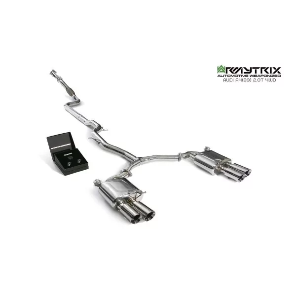 Armytrix Audi A4 (B9) 2.0 TFSI quattro Sedan/Avant Non-OPF (2016-) Cat-Back Valvetronic