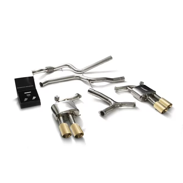 Armytrix Audi A5 (B9) 2.0 TFSI 2WD Coupé Non-OPF (2016-) Cat-Back Valvetronic