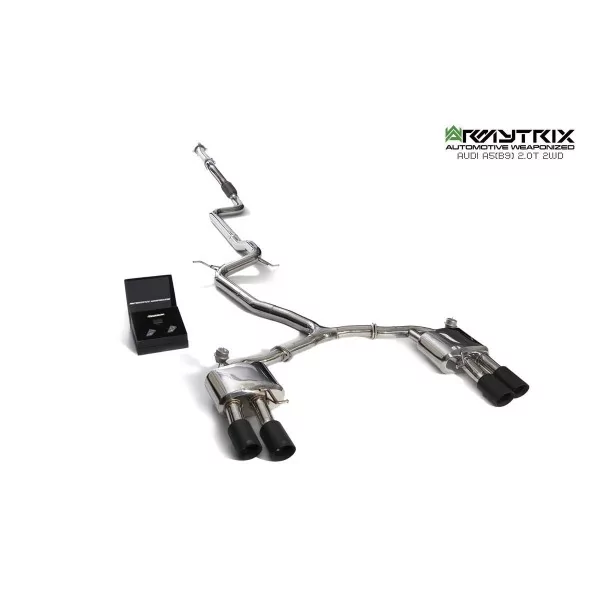 Armytrix Audi A5 (B9) 2.0 TFSI 2WD Coupé Non-OPF (2016-) Cat-Back Valvetronic