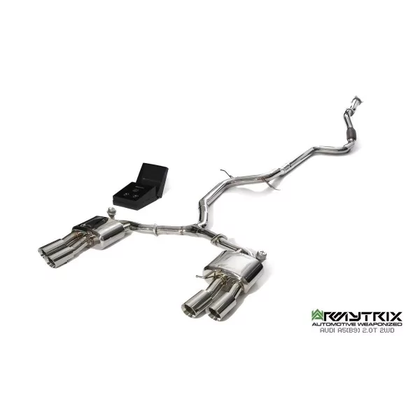 Armytrix Audi A5 (B9) 2.0 TFSI 2WD Coupé Non-OPF (2016-) Cat-Back Valvetronic