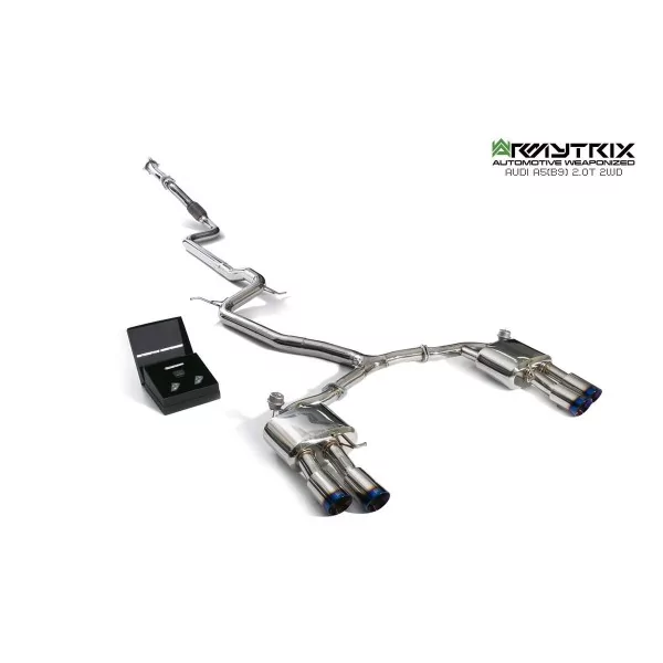 Armytrix Audi A5 (B9) 2.0 TFSI 2WD Coupé Non-OPF (2016-) Cat-Back Valvetronic