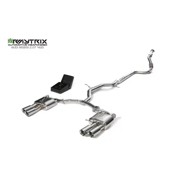 Armytrix Audi A5 (B9) 2.0 TFSI quattro Coupé Non-OPF (2016-) Cat-Back Valvetronic