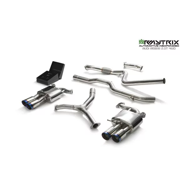 Armytrix Audi A5 (B9) 2.0 TFSI quattro Coupé Non-OPF (2016-) Cat-Back Valvetronic