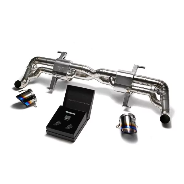 Armytrix Audi R8 (42) V10 5.2 FSI Facelift Coupé/Spyder (2013-2015) Titanium Cat-Back Valvetronic