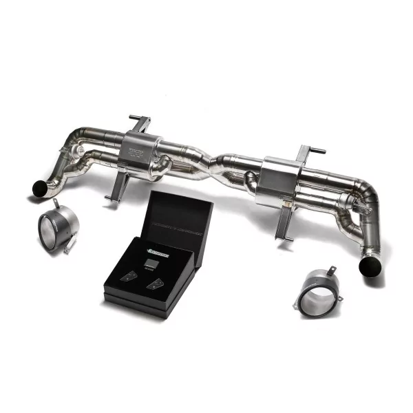 Armytrix Audi R8 (42) V10 5.2 FSI Facelift Coupé/Spyder (2013-2015) Cat-Back Valvetronic de Titanio