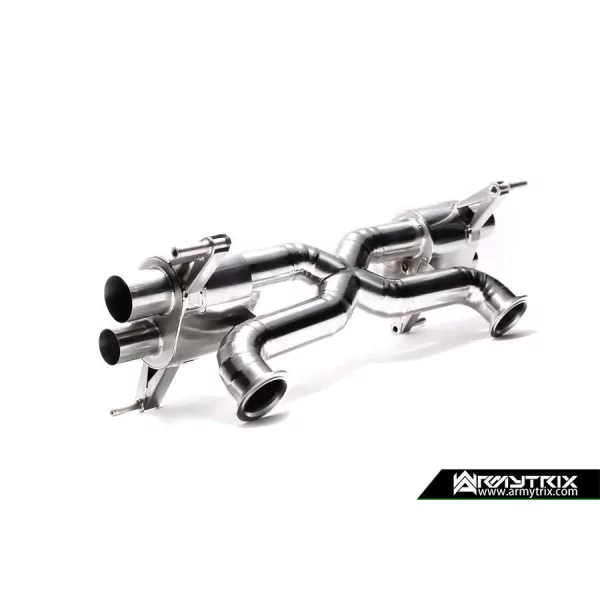 Armytrix Audi R8 (42) V8 4.2 FSI Facelift Coupé/Spyder (2013-2015) Cat-Back Valvetronic de Titanio