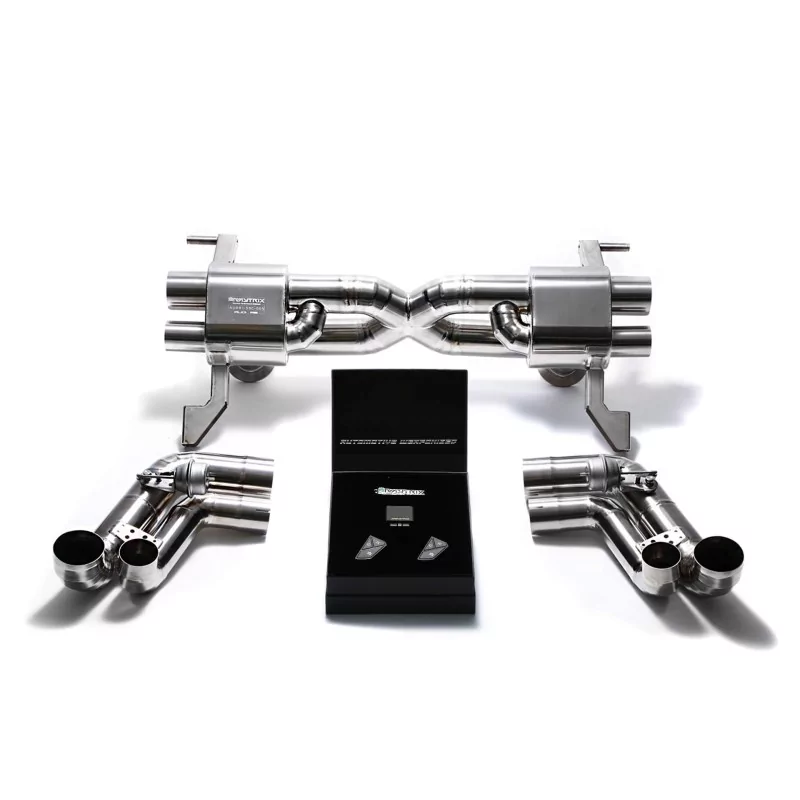 Armytrix Audi R8 (42) V10 5.2 FSI Coupé/Spyder (2009-2012) Cat-Back Valvetronic en Titane
