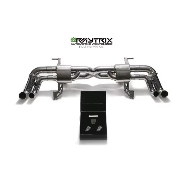 Armytrix Audi R8 (42) V8 4.2 FSI Coupé/Spyder (2007-2012) Cat-Back Valvetronic aus Titan