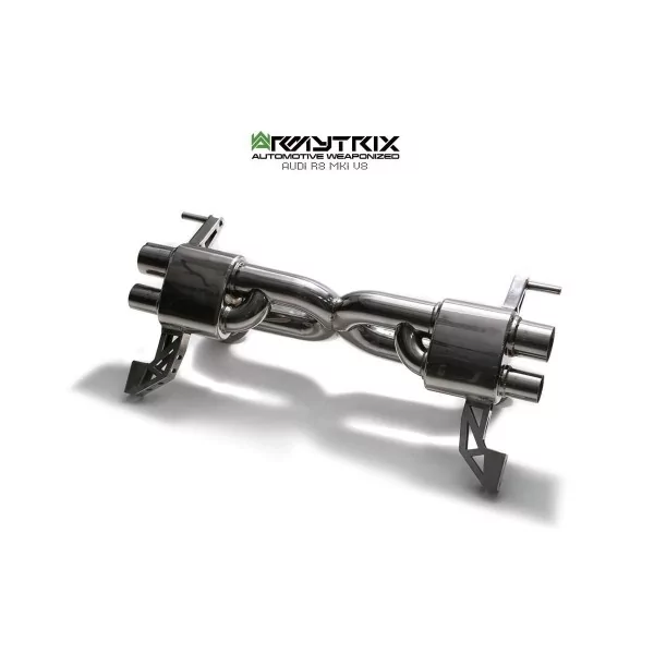 Armytrix Audi R8 (42) V8 4.2 FSI Coupé/Spyder (2007-2012) Cat-Back Valvetronic in Titanio