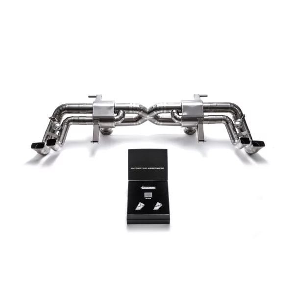 Armytrix Audi R8 (4S) V10/V10 Plus 5.2 FSI Coupé/Spyder (2016-2018) Titanium Cat-Back Valvetronic