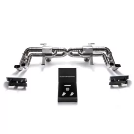 Armytrix Audi R8 (4S) V10/V10 Plus 5.2 FSI Coupé/Spyder (2016-2018) Cat-Back Valvetronic de Titanio