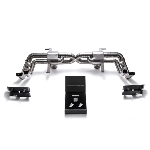 Armytrix Audi R8 (4S) V10/V10 Plus 5.2 FSI Coupé/Spyder (2016-2018) Titanium Cat-Back Valvetronic