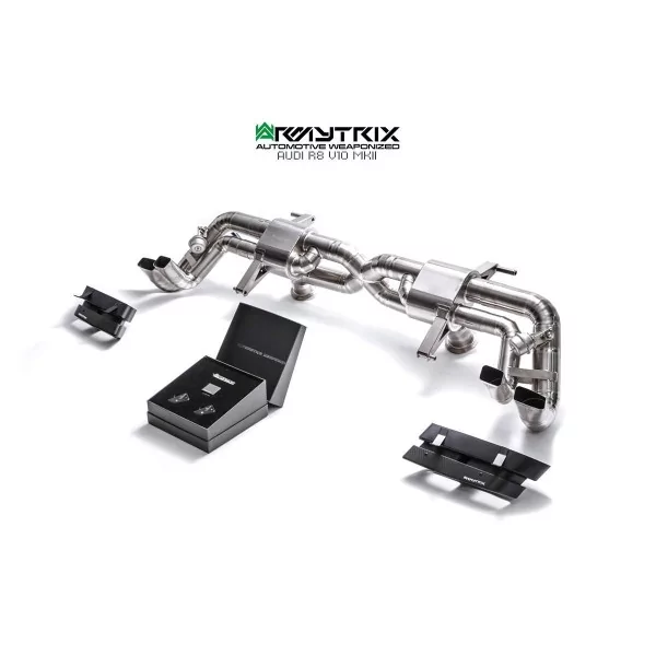 Armytrix Audi R8 (4S) V10/V10 Plus 5.2 FSI Coupé/Spyder (2016-2018) Titanium Cat-Back Valvetronic