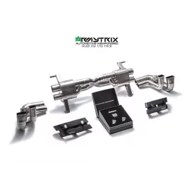 Armytrix Audi R8 (4S) V10/V10 Plus 5.2 FSI Coupé/Spyder (2016-2018) Cat-Back Valvetronic en Titane