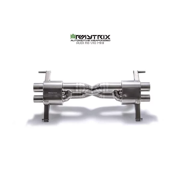 Armytrix Audi R8 (4S) V10/V10 Plus 5.2 FSI Coupé/Spyder (2016-2018) Titanium Cat-Back Valvetronic