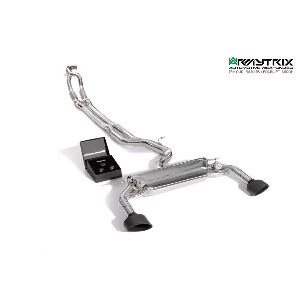 Armytrix Audi RS3 (8V) 2.5 TFSI Sedan Non-OPF (2017-2020) Cat-Back Valvetronic