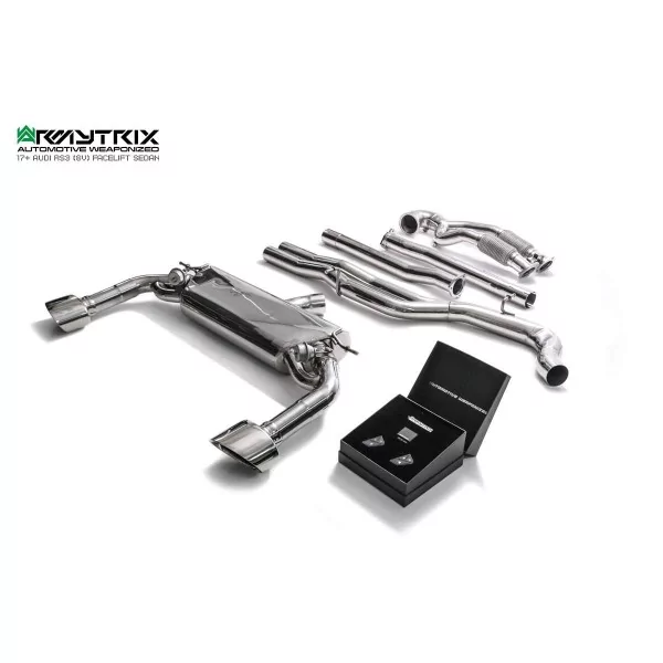 Armytrix Audi RS3 (8V) 2.5 TFSI Sedan Non-OPF (2017-2020) Cat-Back Valvetronic