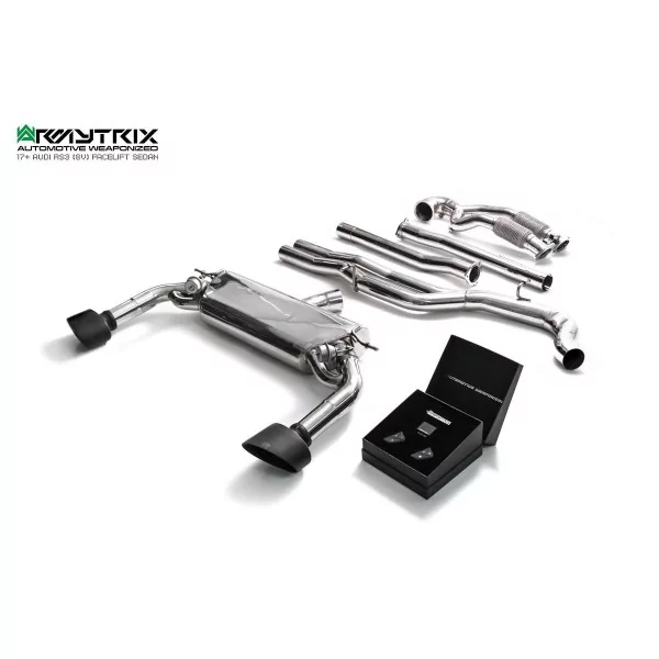 Armytrix Audi RS3 (8V) 2.5 TFSI Sedan Non-OPF (2017-2020) Cat-Back Valvetronic