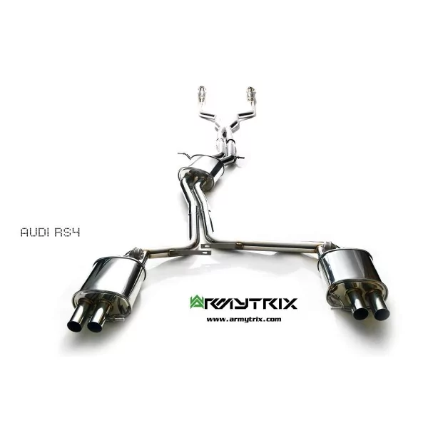 Armytrix Audi RS4 (B8) 4.2 V8 FSI Avant (2012-2015) Cat-Back Valvetronic