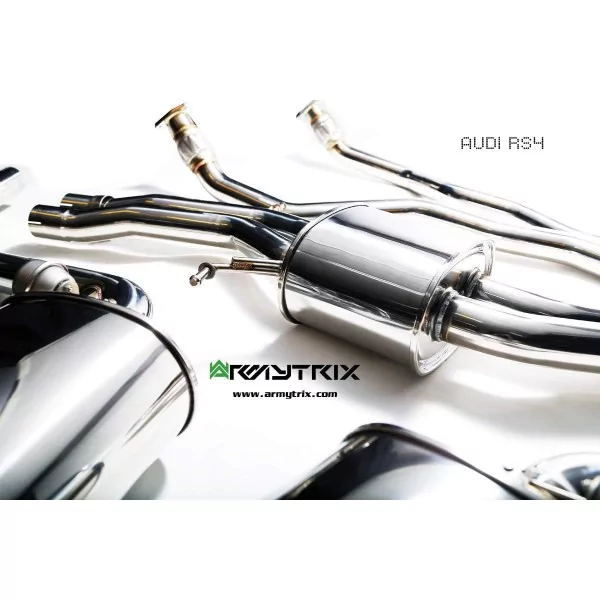 Armytrix Audi RS4 (B8) 4.2 V8 FSI Avant (2012-2015) Cat-Back Valvetronic