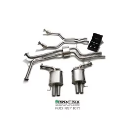 Armytrix Audi RS7 (C7) 4.0 TFSI V8 Sportback (2013-2019) Cat-Back Valvetronic