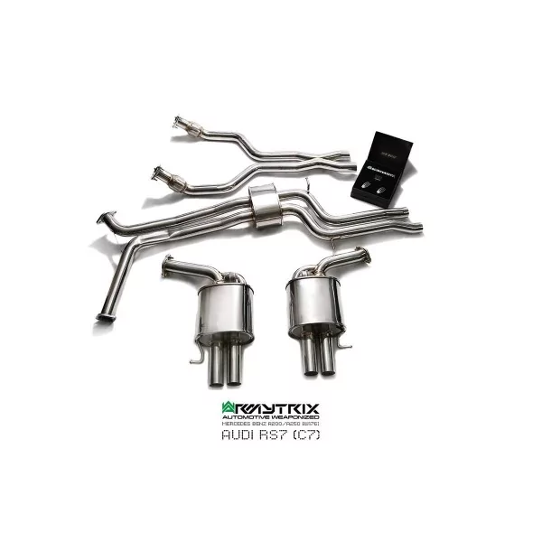 Armytrix Audi RS7 (C7) 4.0 TFSI V8 Sportback (2013-2019) Cat-Back Valvetronic