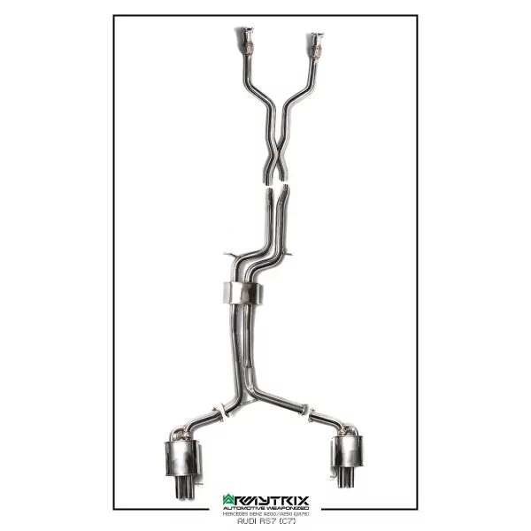 Armytrix Audi RS7 (C7) 4.0 TFSI V8 Sportback (2013-2019) Cat-Back Valvetronic