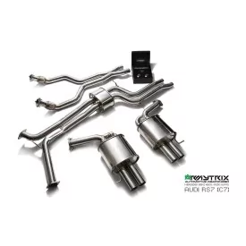 Armytrix Audi RS7 (C7) 4.0 TFSI V8 Sportback (2013-2019) Cat-Back Valvetronic