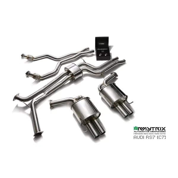 Armytrix Audi RS7 (C7) 4.0 TFSI V8 Sportback (2013-2019) Cat-Back Valvetronic