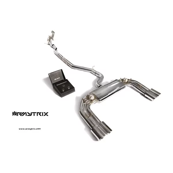 Armytrix Audi S3 (8V) 2.0 TFSI Sportback (2013-2020) Cat-Back Valvetronic