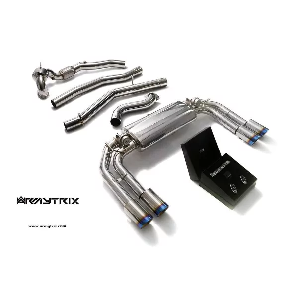 Armytrix Audi S3 (8V) 2.0 TFSI Sportback (2013-2020) Cat-Back Valvetronic